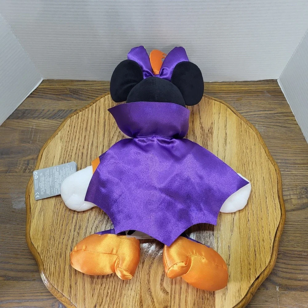 NWT Disney Store Plush Minnie Mouse Halloween Vampire Stuffed Animal Toy 15